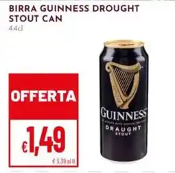 Pan Birra Guinness Drought Stout Can offerta