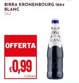 Pan Birra Kronenbourg 1664 Blanc offerta