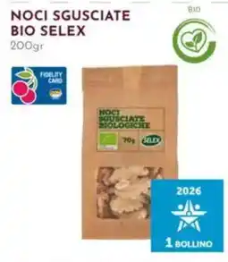 Pan Noci sgusciate bio selex offerta