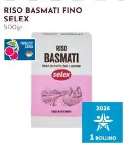 Pan Riso basmati Selex offerta