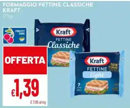 Pan Formaggio fettine classiche Kraft offerta