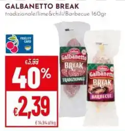 Pan Galbanetto Break offerta