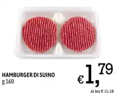 A&O Hamburger di suino offerta