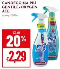Pan Candeggina piu gentile+oxygen ace offerta