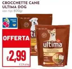 Pan Crocchette cane ultima dog offerta