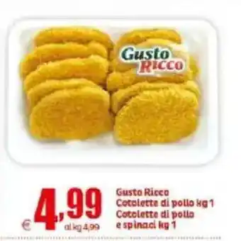 Gusto Ricco Cotolette di pollo