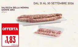 Pan Salsiccia della nonna Monte Arci offerta