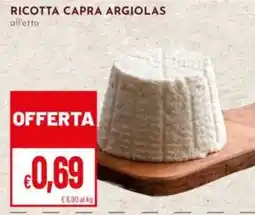 Pan Ricotta capra argiolas offerta