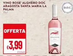 Pan Vino Rose' Aragosta offerta