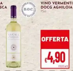Pan Vino vermentino docg aghiloia offerta
