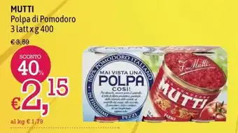 Polpa di Pomodoro Mutti