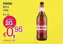 A&O Peroni Birra offerta