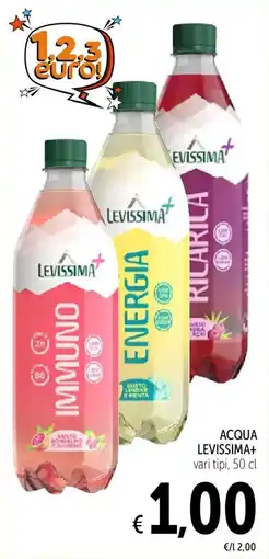 Spazio Conad Acqua Levissima+ offerta