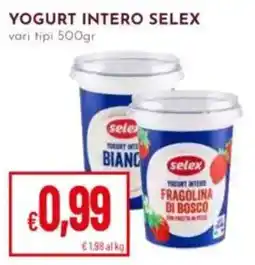 Pan Yogurt intero Selex offerta