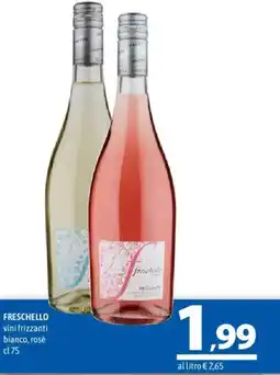 A&O Freschello vini frizzanti bianco, rosè offerta
