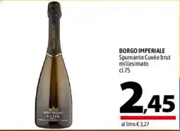 A&O Borgo Imperiale Spumante Cuvée brut offerta