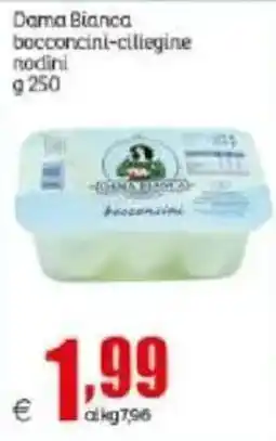 Elite Dama Bianca bocconcini-ciliegine nodini offerta