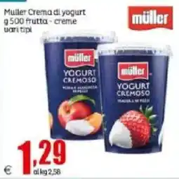 Elite Muller Crema di yogurt offerta
