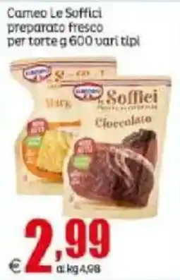 Elite Carne Le Soffici preparato fresco per torte offerta