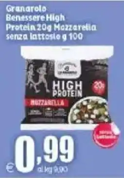 Elite Granarolo Benessere High Protein Mozzarella senza lattosio offerta
