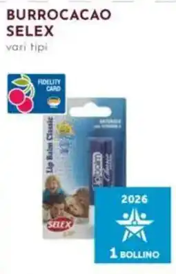 Pan Burrocacao Selex offerta