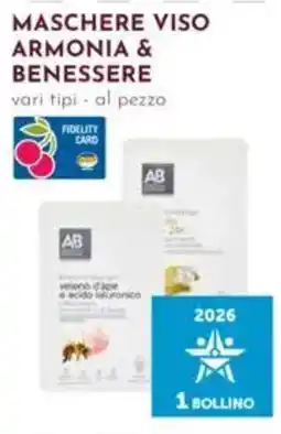 Pan Maschere viso armonia & benessere offerta
