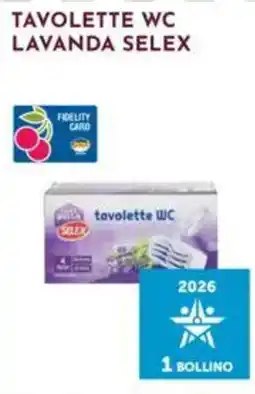 Pan Tavolette WC Lavanda Selex offerta