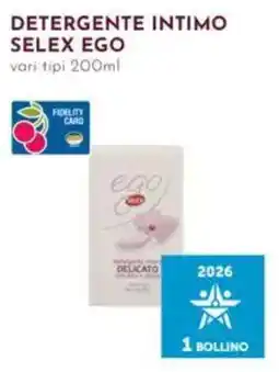 Pan Detergente intimo Selex Ego offerta