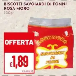 Pan Biscotti savoiardi di Fonni rosa moro offerta