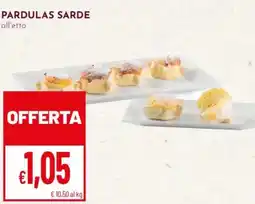 Pan Pardulas Sarde offerta
