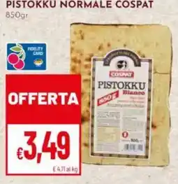 Pan Pistokku normale Cospat offerta