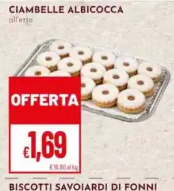 Pan Ciambelle albicocca all'etto offerta