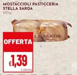 Pan Mostaccioli pasticceria Stella Sarda offerta