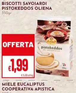 Pan Biscotti savoiardi pistokeddos oliena offerta