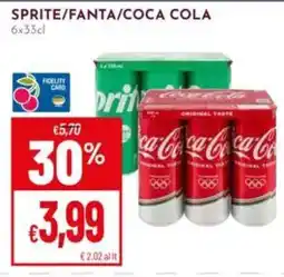Pan Sprite/Fanta/Coca Cola offerta