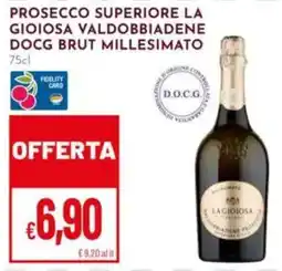 Pan Prosecco superiore la gioiosa valdobbiadene offerta
