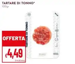 Pan Tartare di tonno Le Sopravvivenze offerta