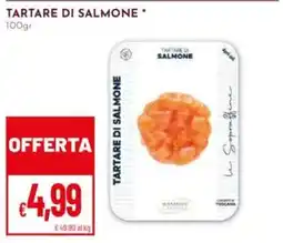 Pan Tartare di salmone offerta