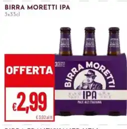 Pan Birra Moretti IPA offerta