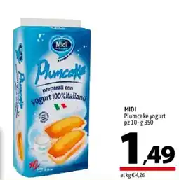 A&O Midi Plumcake yogurt offerta