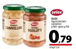 A&O Selex fagioli cannellini, fagioli borlotti offerta