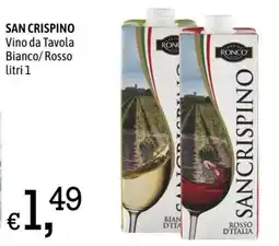 A&O San Crispino Vino da Tavola offerta