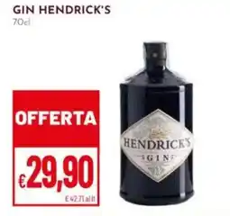 Pan Gin Hendrick's offerta