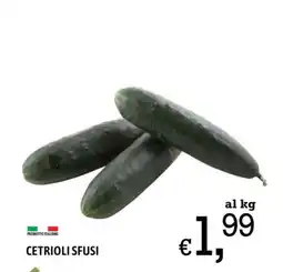 A&O Cetrioli sfusi offerta