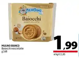 A&O Mulino Bianco Baiocchi nocciolate offerta