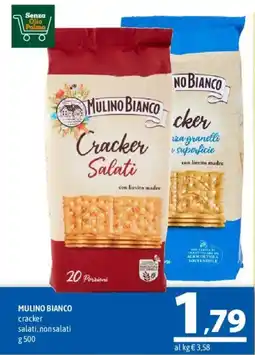 A&O Mulino Bianco cracker salati, non salati offerta