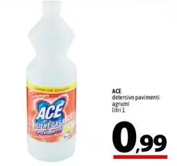 A&O ACE detergente pavimenti agrumi offerta