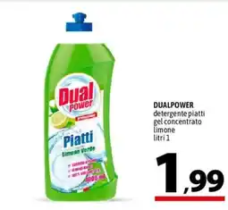 A&O Dual Power detergente piatti gel concentrato limone offerta