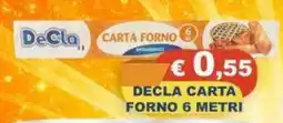 Magazzini del Risparmio Decla carta forno offerta