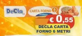 Decla carta forno